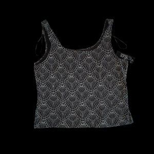 Alex Evenings Printed Twinset BlackWhite XL